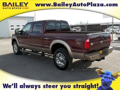 ford f 250 super duty 2012 aut red biodiesel 8 cylinders 4 wheel drive shiftable automatic 76450