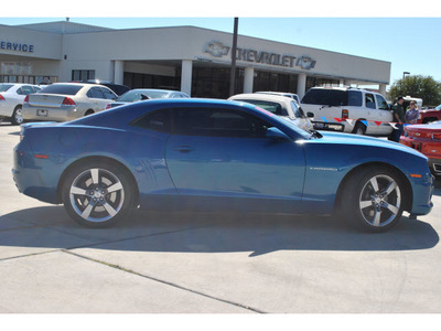 chevrolet camaro 2010 blue coupe ss gasoline 8 cylinders rear wheel drive 6 speed manual 78130