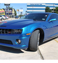 chevrolet camaro 2010 blue coupe ss gasoline 8 cylinders rear wheel drive 6 speed manual 78130