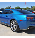 chevrolet camaro 2010 blue coupe ss gasoline 8 cylinders rear wheel drive 6 speed manual 78130