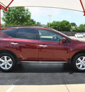 nissan murano 2010 dk  red suv sl gasoline 6 cylinders front wheel drive automatic 75067