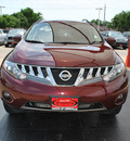 nissan murano 2010 dk  red suv sl gasoline 6 cylinders front wheel drive automatic 75067