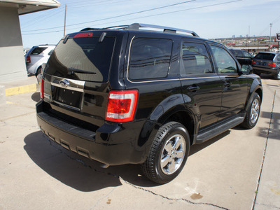 ford escape 2009 black clearcoat suv limited gasoline 6 cylinders front wheel drive 6 speed automatic 76108