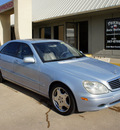 mercedes benz s class 2000 silver sedan s500 gasoline 8 cylinders rear wheel drive 5 speed automatic 76108