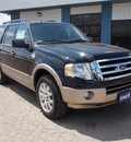 ford expedition 2012 black suv king ranch flex fuel 8 cylinders 2 wheel drive automatic 78861