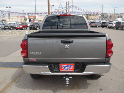 dodge ram 1500 2007 grey pickup truck gasoline 8 cylinders rear wheel drive automatic 79936