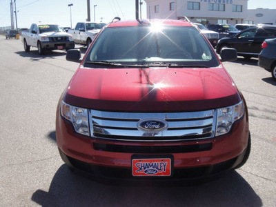 ford edge 2008 red suv se gasoline 6 cylinders front wheel drive automatic 79936