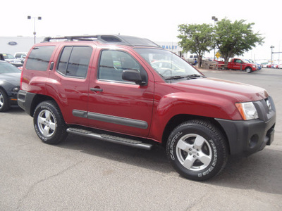 nissan xterra 2007 red suv 4 0 gasoline 6 cylinders rear wheel drive automatic 79936