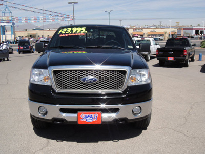 ford f 150 2007 black flex fuel 8 cylinders 4 wheel drive automatic 79936