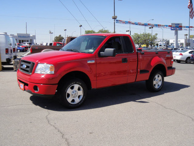 ford f 150 2007 red pickup truck flareside gasoline 6 cylinders rear wheel drive automatic 79936