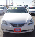 toyota camry solara 2005 white coupe gasoline 6 cylinders front wheel drive automatic 79936