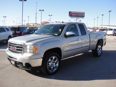 gmc sierra 1500 2009 silver pickup truck gasoline 8 cylinders 2 wheel drive automatic 79922