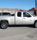 gmc sierra 1500 2009 silver pickup truck gasoline 8 cylinders 2 wheel drive automatic 79922