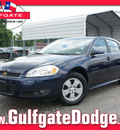 chevrolet impala 2011 dk  blue sedan lt fleet flex fuel 6 cylinders front wheel drive automatic 77017