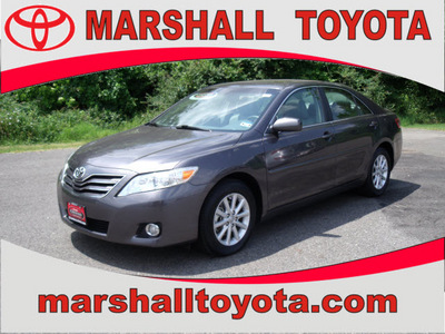 toyota camry 2010 dk  gray sedan xle v6 gasoline 6 cylinders front wheel drive automatic 75672