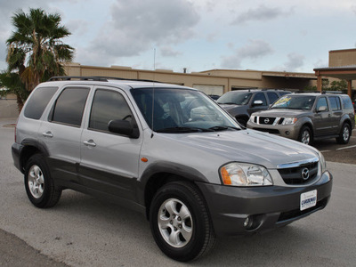 mazda tribute 2004 tan suv lx v6 gasoline 6 cylinders front wheel drive automatic with overdrive 78550