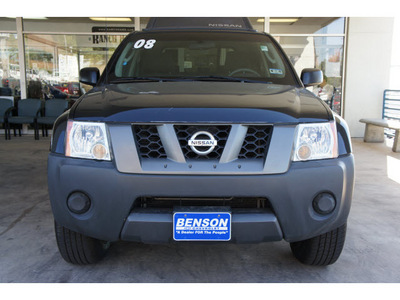 nissan xterra 2008 black suv s gasoline 6 cylinders 2 wheel drive automatic with overdrive 78216