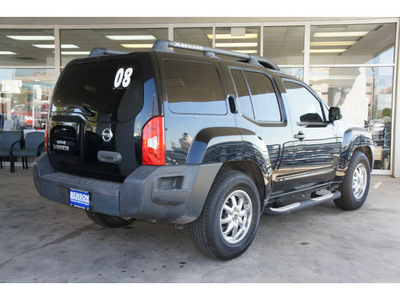 nissan xterra 2008 black suv s gasoline 6 cylinders 2 wheel drive automatic with overdrive 78216