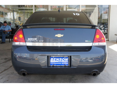 chevrolet impala 2010 gray sedan ltz flex fuel 6 cylinders front wheel drive automatic 78216