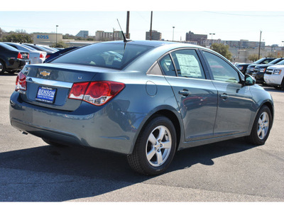 chevrolet cruze 2012 blue sedan lt gasoline 4 cylinders front wheel drive automatic 78216