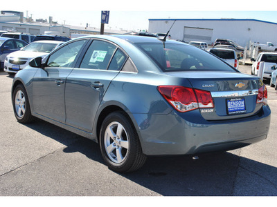 chevrolet cruze 2012 blue sedan lt gasoline 4 cylinders front wheel drive automatic 78216