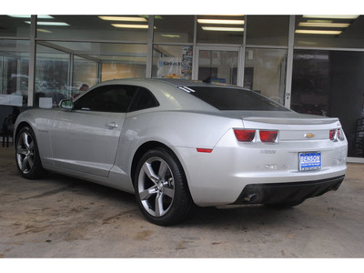 chevrolet camaro 2011 silver coupe lt gasoline 6 cylinders rear wheel drive automatic 78216