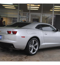 chevrolet camaro 2011 silver coupe lt gasoline 6 cylinders rear wheel drive automatic 78216