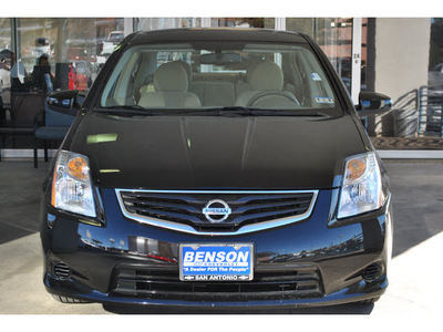 nissan sentra 2011 black sedan 2 0 gasoline 4 cylinders front wheel drive automatic 78216