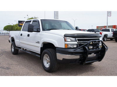 chevrolet silverado 2500hd 2006 white lt1 diesel 8 cylinders 4 wheel drive automatic 79109