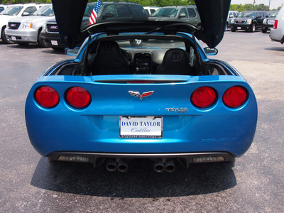 chevrolet corvette 2008 lt  blue coupe gasoline 8 cylinders rear wheel drive shiftable automatic 77074