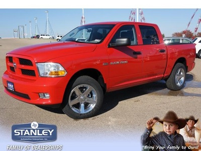 ram ram pickup 1500 2012 red st gasoline 8 cylinders 2 wheel drive automatic 76645