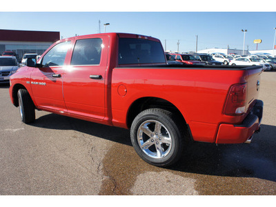 ram ram pickup 1500 2012 red st gasoline 8 cylinders 2 wheel drive automatic 76645