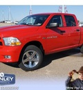 ram ram pickup 1500 2012 red st gasoline 8 cylinders 2 wheel drive automatic 76645