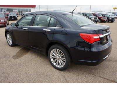 chrysler 200 2012 dk  blue sedan limited gasoline 4 cylinders front wheel drive automatic 76645