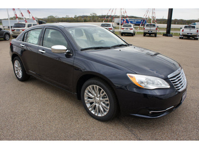 chrysler 200 2012 dk  blue sedan limited gasoline 4 cylinders front wheel drive automatic 76645