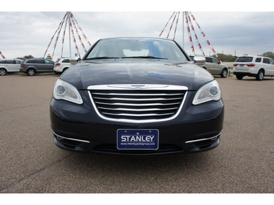 chrysler 200 2012 dk  blue sedan limited gasoline 4 cylinders front wheel drive automatic 76645