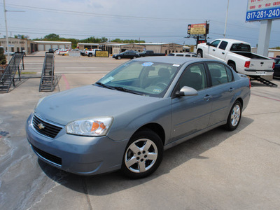 chevrolet malibu 2007 blue sedan gasoline 4 cylinders front wheel drive automatic 76234