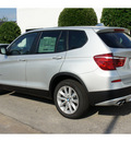 bmw x3 2013 silver suv xdrive28i gasoline 4 cylinders all whee drive automatic 78729