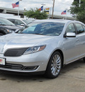lincoln mks 2013 gray sedan gasoline 6 cylinders front wheel drive automatic with overdrive 77074