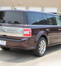 ford flex 2011 maroon limited gasoline 6 cylinders front wheel drive automatic with overdrive 77074