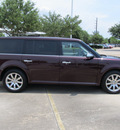ford flex 2011 maroon limited gasoline 6 cylinders front wheel drive automatic with overdrive 77074