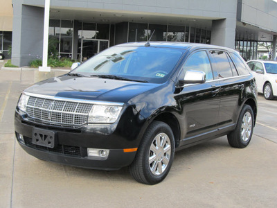 lincoln mkx 2007 black suv gasoline 6 cylinders front wheel drive automatic with overdrive 77074