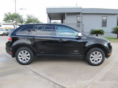 lincoln mkx 2007 black suv gasoline 6 cylinders front wheel drive automatic with overdrive 77074