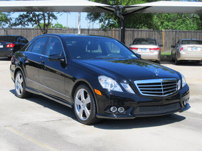 mercedes benz e class 2010 black sedan e350 luxury gasoline 6 cylinders rear wheel drive automatic with overdrive 77074