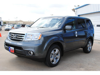 honda pilot 2012 dk  gray suv ex l gasoline 6 cylinders 2 wheel drive automatic 77034