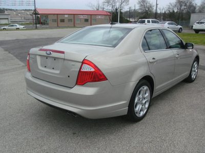 ford fusion 2010 lt  brown sedan se gasoline 4 cylinders front wheel drive automatic with overdrive 75606