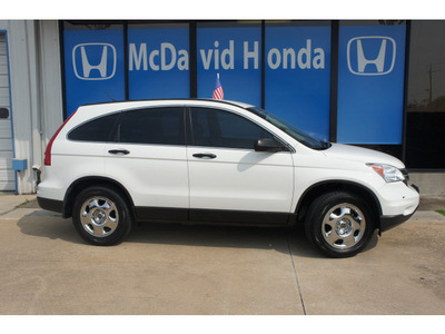 honda cr v 2010 white suv lx gasoline 4 cylinders front wheel drive automatic 77034