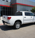 toyota tundra 2012 white sr5 flex fuel 8 cylinders 4 wheel drive 6 speed automatic 76053