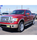 ford f 150 2012 dk  red lariat gasoline 6 cylinders 4 wheel drive automatic 79407