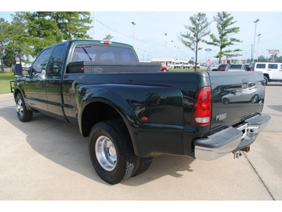 ford f 350 2001 dk  green super duty gasoline 10 cylinders rear wheel drive automatic with overdrive 77539